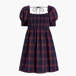 Hill House Home Athena Iris Plaid Tartan Dress